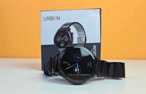 URBAN Titanium USW003 Smartwatch Black: A Stylish and Durable Smartwatch for Men