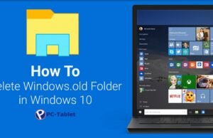 elete Windows.old Folder in Windows 10