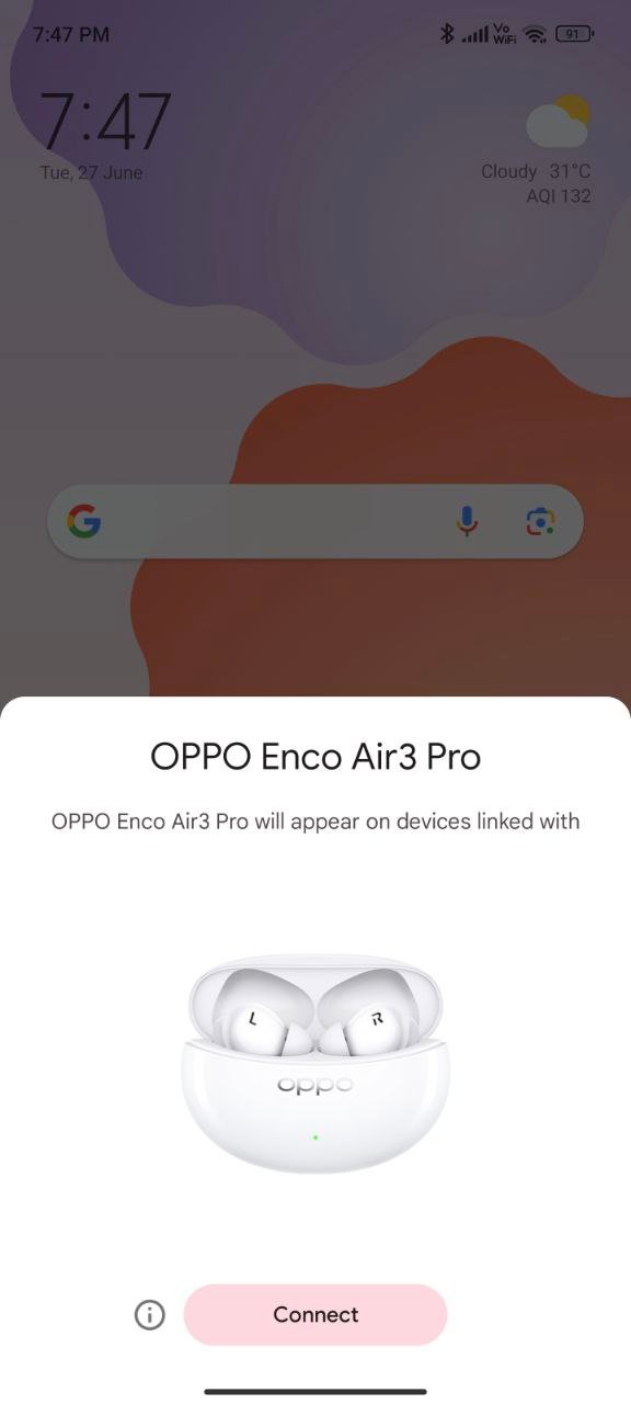 OPPO Enco Air 3 Pro app 3