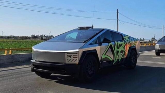 Tesla Cybertruck Vandalism